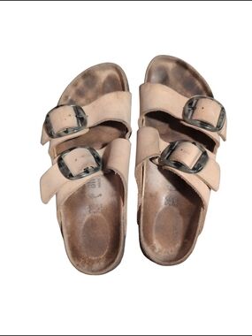Birkenstock Double-Buckle Slide Sandals Size 38